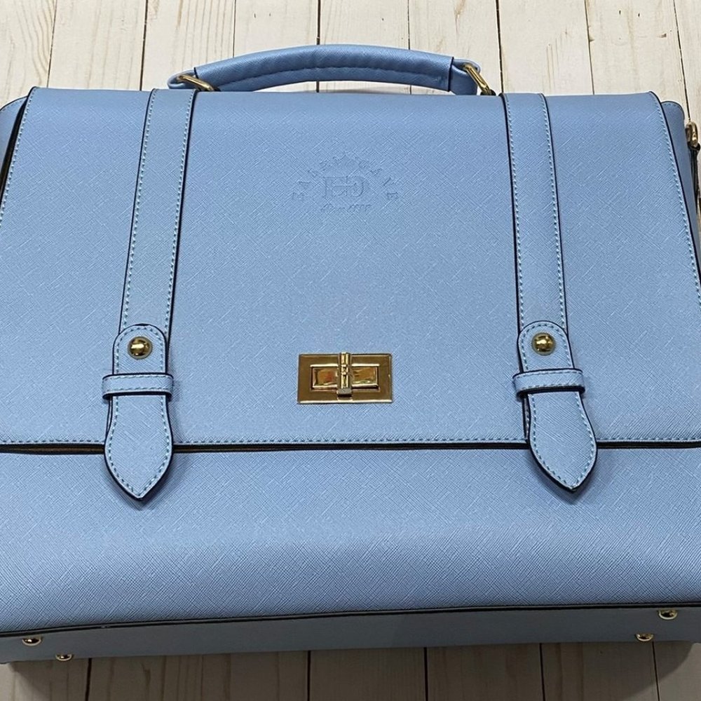 Lite Blue Laptop Bag Case